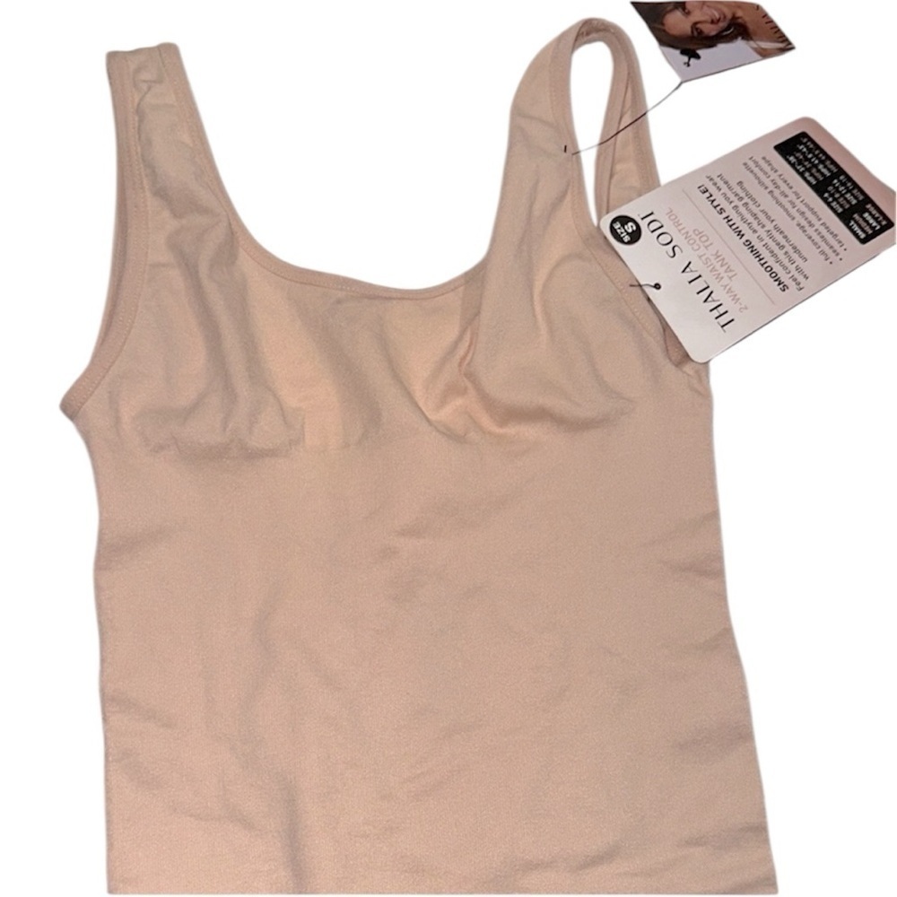 Thalia Sodi Nude Control Tank Top new with tags size small